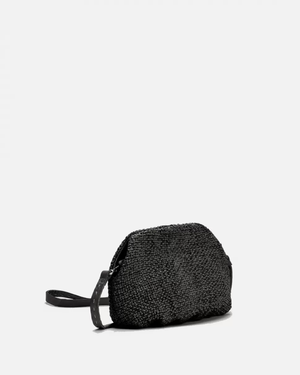 BIBA Leather Cross Bag Bristow Black Fashion