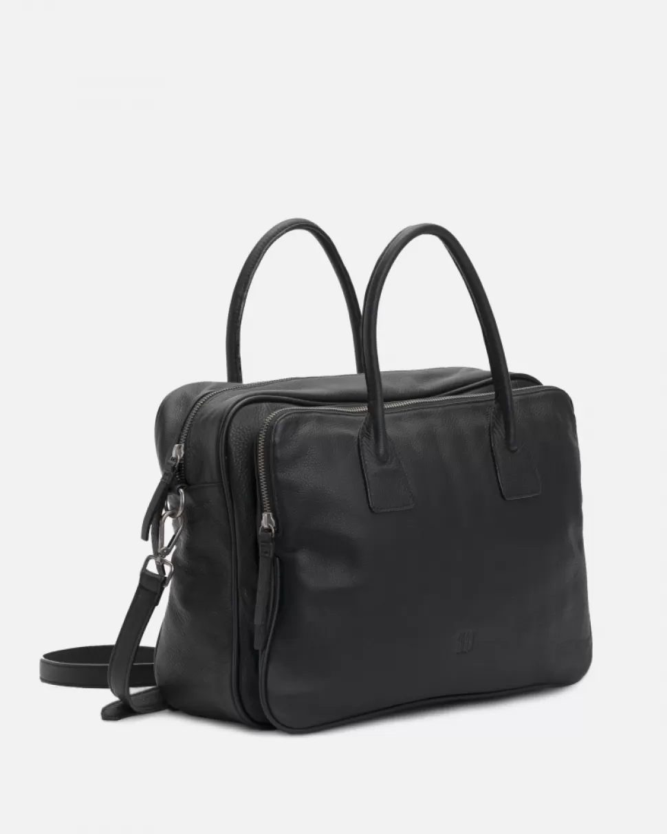 BIBA Leather Handbag Sullivan City Black Flash Sale