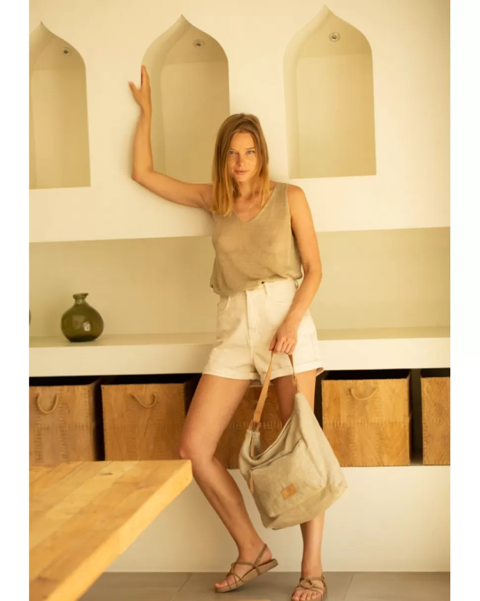 BIBA Shoulder Bag Nassau Natural Cheap